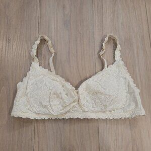 AERIE | Show Off Lace Floral Bralette | Sz. XL